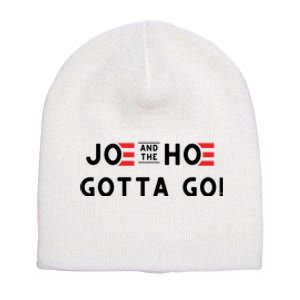 Funny Joe And The Hoe Gotta Go #FJB Design Short Acrylic Beanie