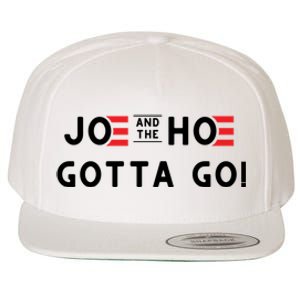 Funny Joe And The Hoe Gotta Go #FJB Design Wool Snapback Cap