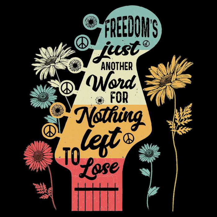 FreedomS Just Another Word For Nothing Left To Lose 7-Panel Snapback Hat