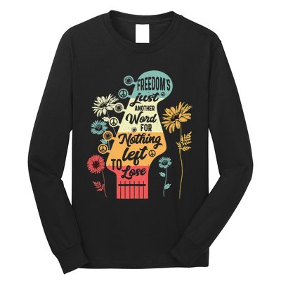 FreedomS Just Another Word For Nothing Left To Lose Long Sleeve Shirt