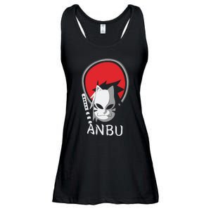 Funny Japanese Anime Ladies Essential Flowy Tank