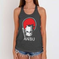 Funny Japanese Anime Women's Knotted Racerback Tank