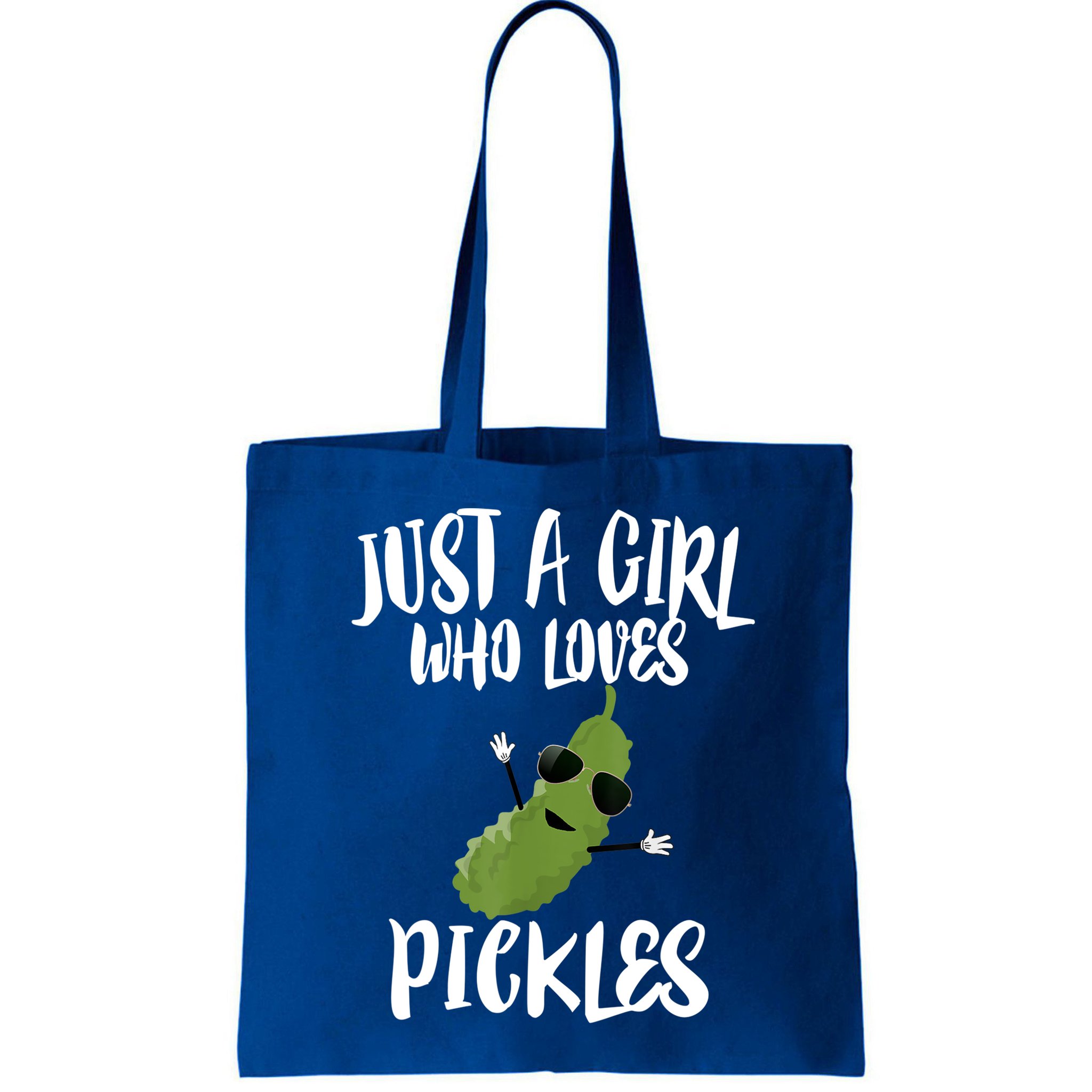 Funny Just A Girl Who Loves Pickles Gift Pickle Gift Bag