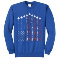 Fighter Jet Airplane Usa Flag 4th Of July Sweatshirt