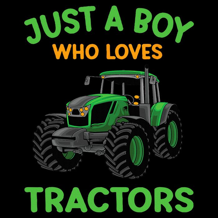 Funny Just A Who Loves Tractors Funny Farmer Impact Tech Backpack
