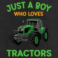 Funny Just A Who Loves Tractors Funny Farmer Adult Drive Performance Visor