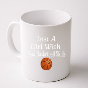 Funny Just A With Mad Basketball Skills Ns Great Gift Coffee Mug