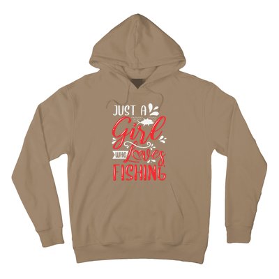 Funny Just A Who Loves Fishing Hoodie