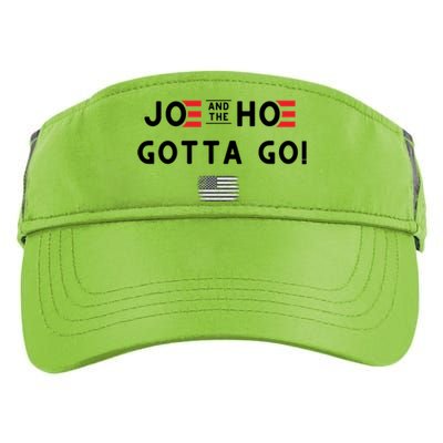 Funny Joe And The Hoe Gotta Go! American Flag Adult Drive Performance Visor