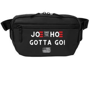 Funny Joe And The Hoe Gotta Go! American Flag Crossbody Pack