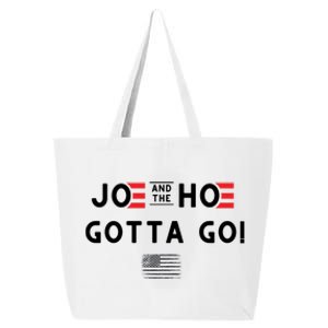 Funny Joe And The Hoe Gotta Go! American Flag 25L Jumbo Tote