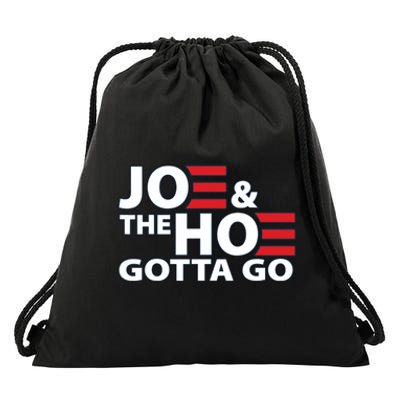 Funny Joe And The Ho Gotta Go Drawstring Bag