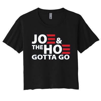 Funny Joe And The Ho Gotta Go Women's Crop Top Tee