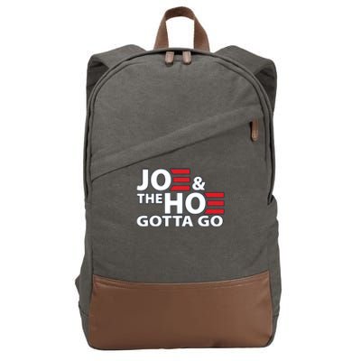 Funny Joe And The Ho Gotta Go Cotton Canvas Backpack