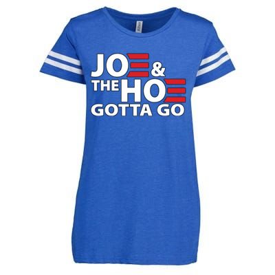 Funny Joe And The Ho Gotta Go Enza Ladies Jersey Football T-Shirt