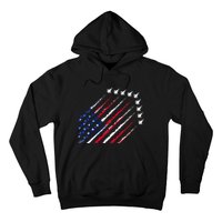 Fighter Jet Airplane USA Flag 4th Of July Patriotic Hoodie