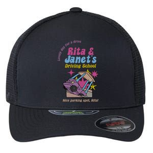 Funny Janet And Rita Driving School Nice Parking Spot Rita Flexfit Unipanel Trucker Cap