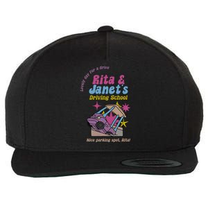 Funny Janet And Rita Driving School Nice Parking Spot Rita Wool Snapback Cap