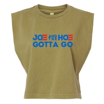 Funny Joe And The Hoe Gotta Go Garment-Dyed Women's Muscle Tee