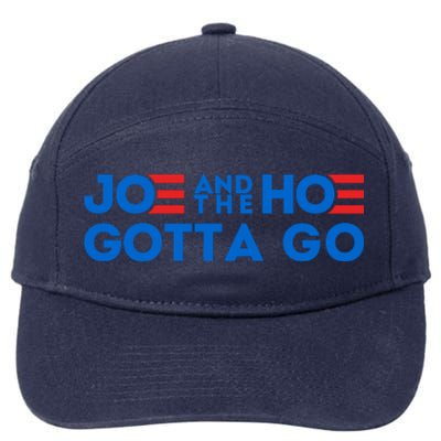 Funny Joe And The Hoe Gotta Go 7-Panel Snapback Hat