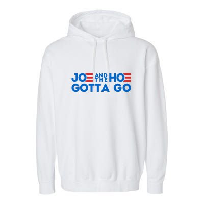 Funny Joe And The Hoe Gotta Go Garment-Dyed Fleece Hoodie