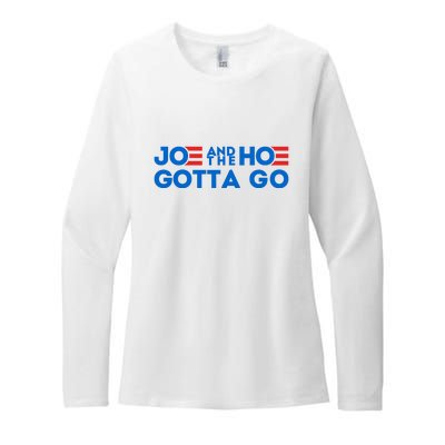 Funny Joe And The Hoe Gotta Go Womens CVC Long Sleeve Shirt