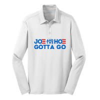 Funny Joe And The Hoe Gotta Go Silk Touch Performance Long Sleeve Polo