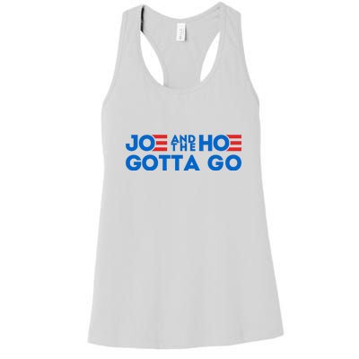 Funny Joe And The Hoe Gotta Go Women's Racerback Tank