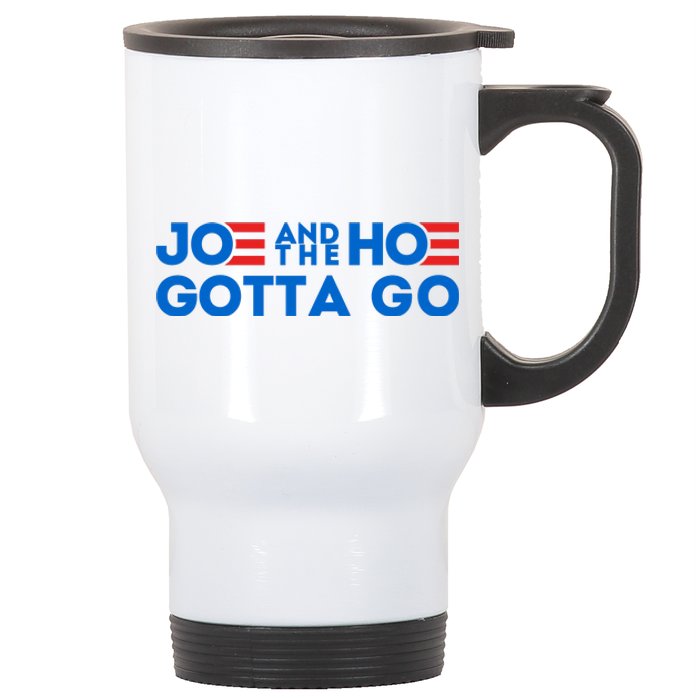 Funny Joe And The Hoe Gotta Go Stainless Steel Travel Mug