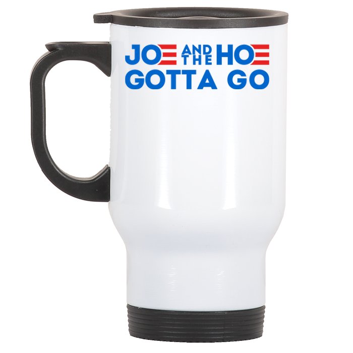 Funny Joe And The Hoe Gotta Go Stainless Steel Travel Mug