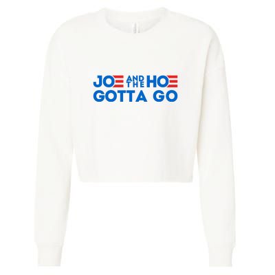 Funny Joe And The Hoe Gotta Go Cropped Pullover Crew