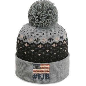 #FJB Distressed F Hoe Biden The Baniff Cuffed Pom Beanie