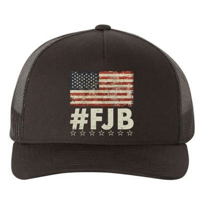 #FJB Distressed F Hoe Biden Yupoong Adult 5-Panel Trucker Hat