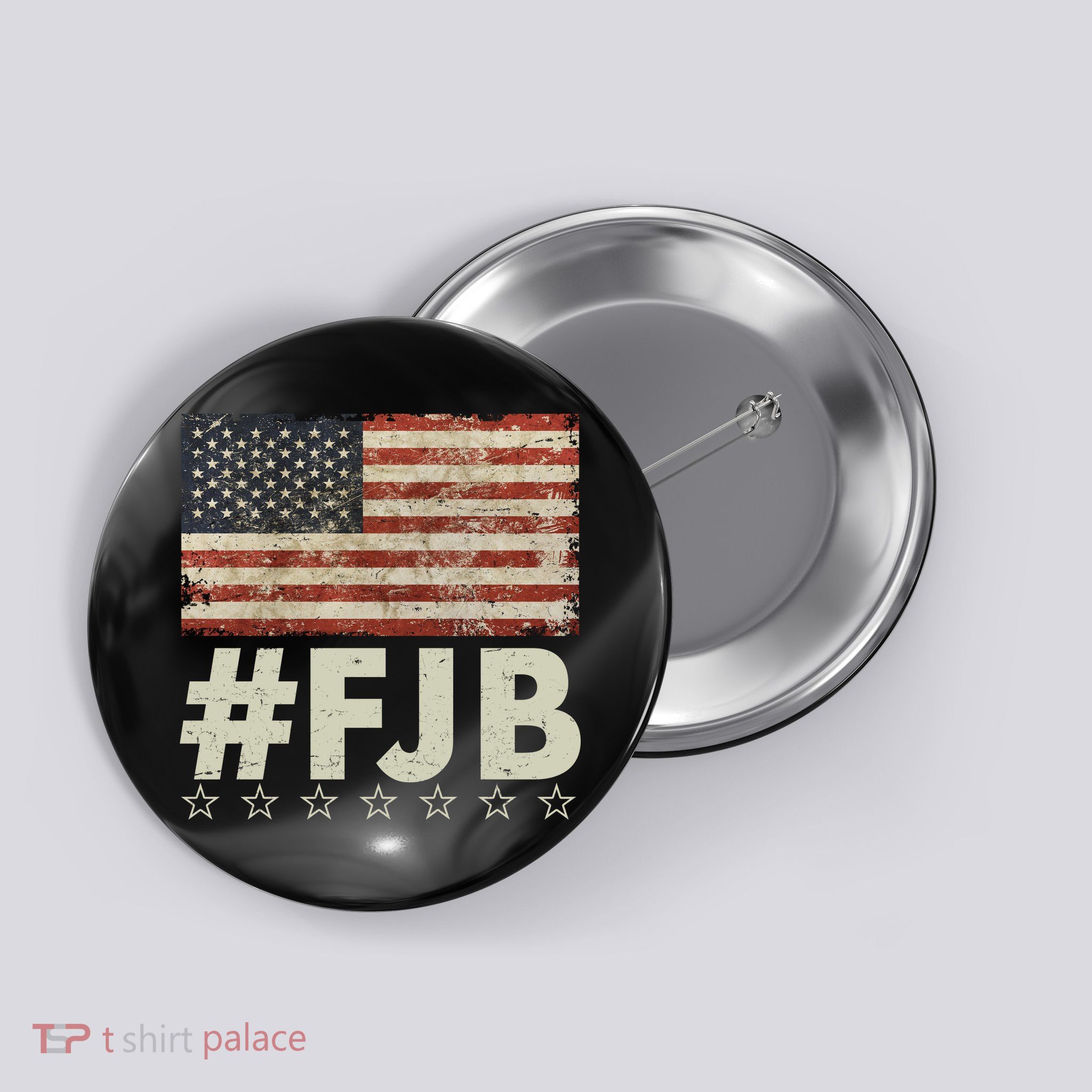 #FJB Distressed F Hoe Biden Button