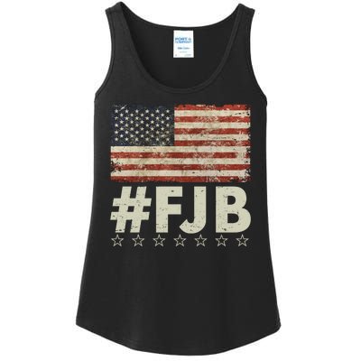 #FJB Distressed F Hoe Biden Ladies Essential Tank