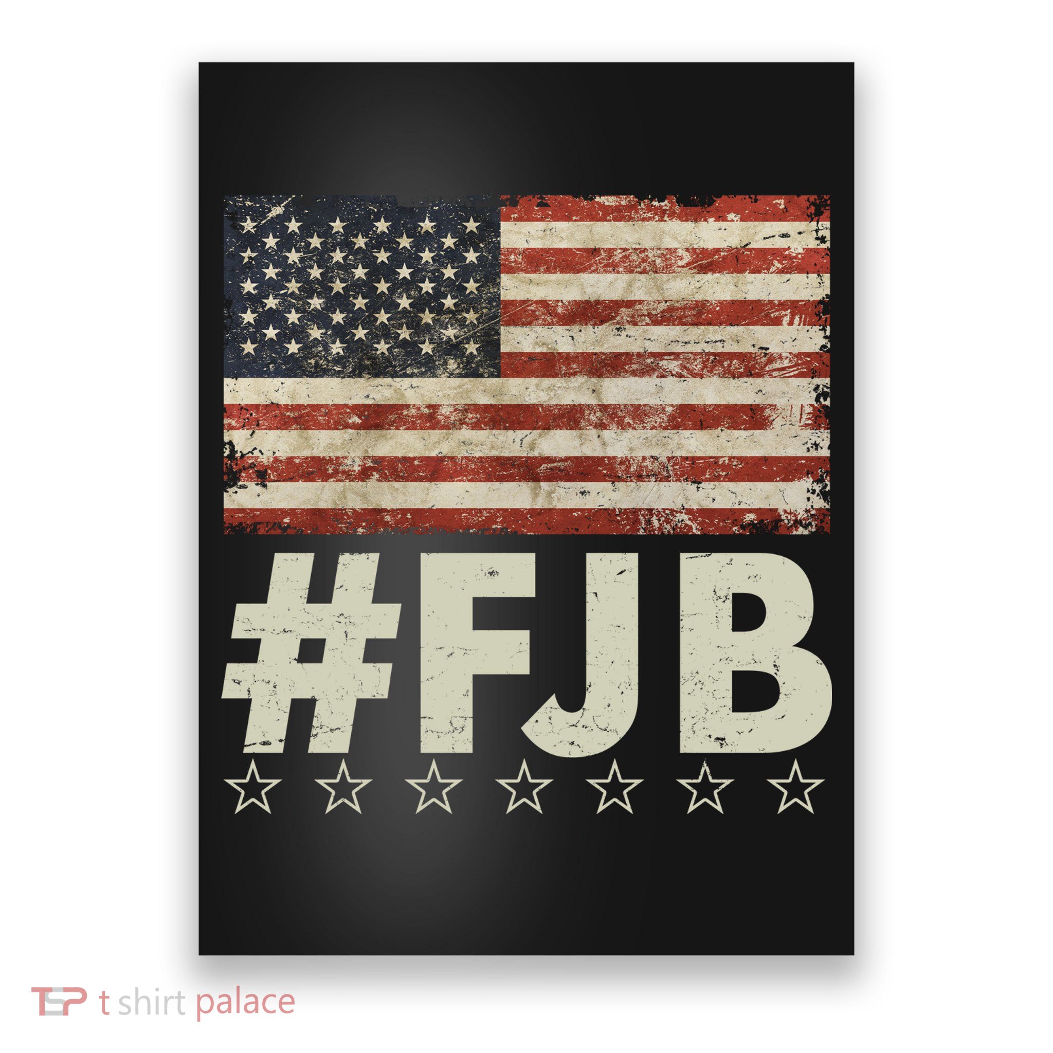 #FJB Distressed F Hoe Biden Poster
