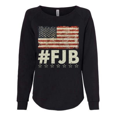 #FJB Distressed F Hoe Biden Womens California Wash Sweatshirt