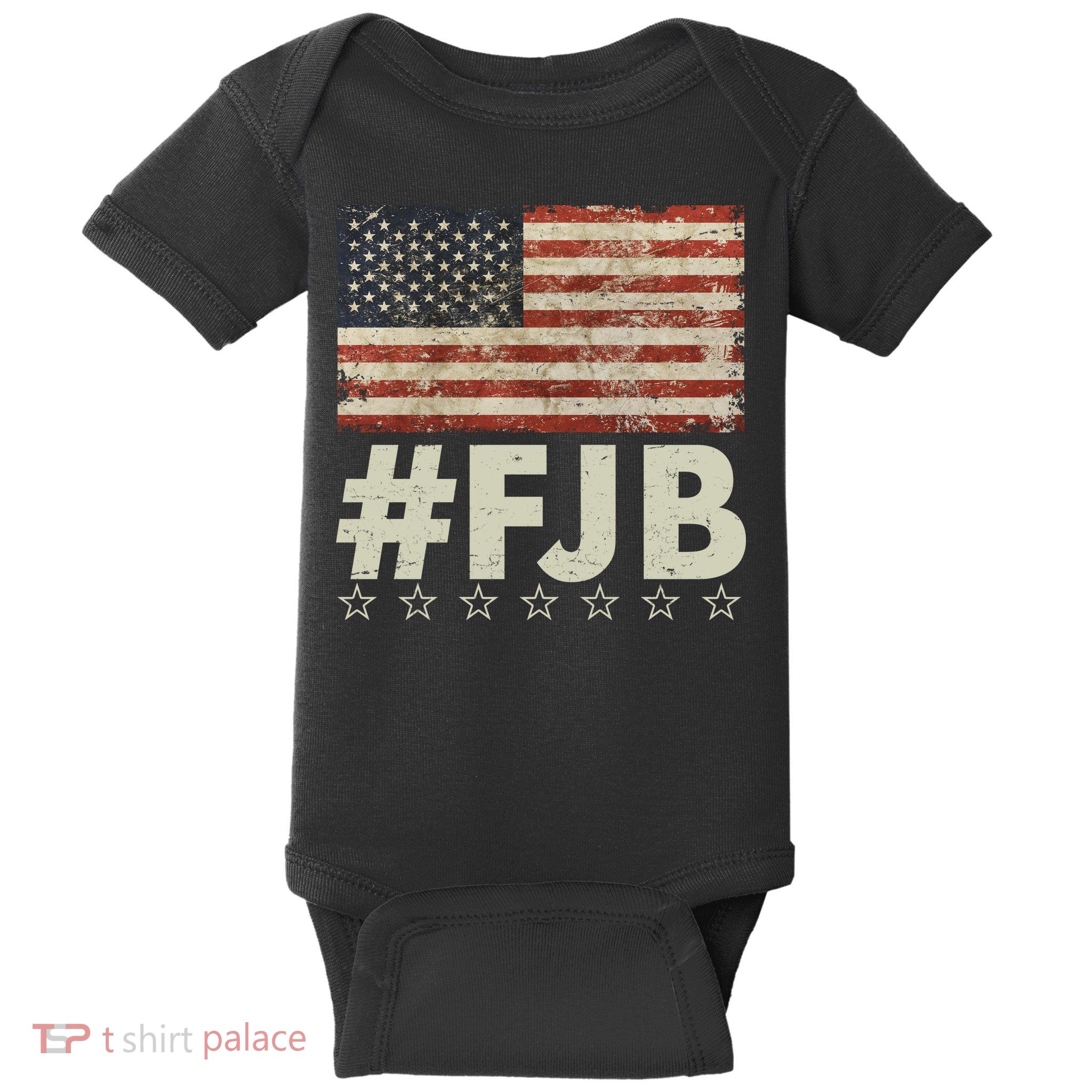 #FJB Distressed F Hoe Biden Baby Bodysuit
