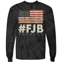 #FJB Distressed F Hoe Biden Tie-Dye Long Sleeve Shirt