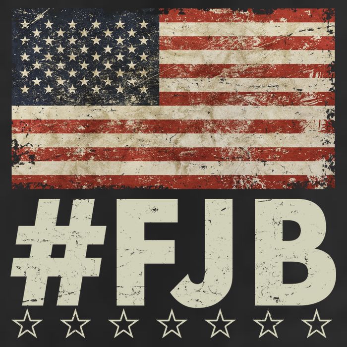 #FJB Distressed F Hoe Biden Trucker Hat