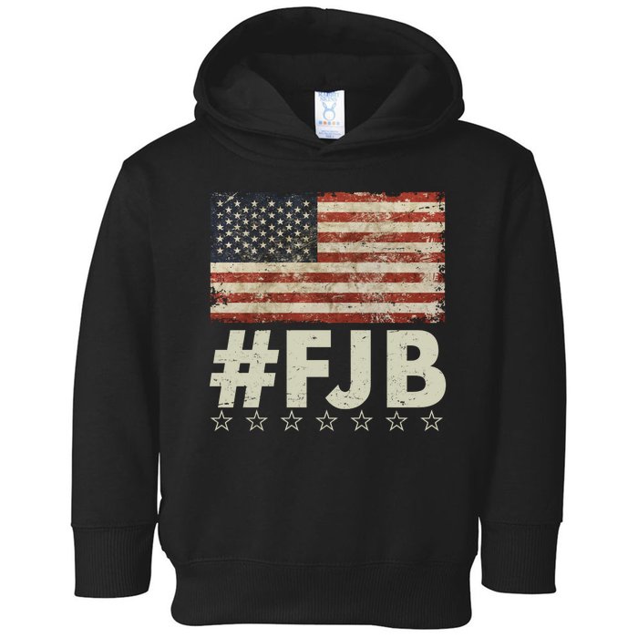 #FJB Distressed F Hoe Biden Toddler Hoodie