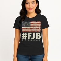 #FJB Distressed F Hoe Biden Womens T-Shirt