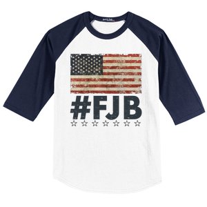 #FJB Distressed F Hoe Biden Baseball Sleeve Shirt