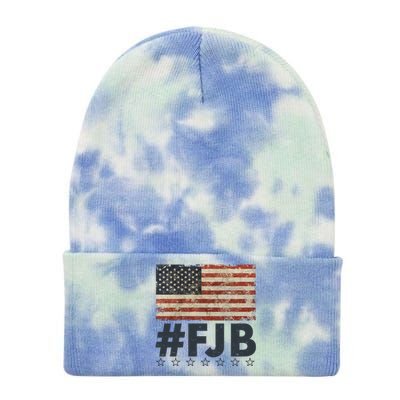 #FJB Distressed F Hoe Biden Tie Dye 12in Knit Beanie