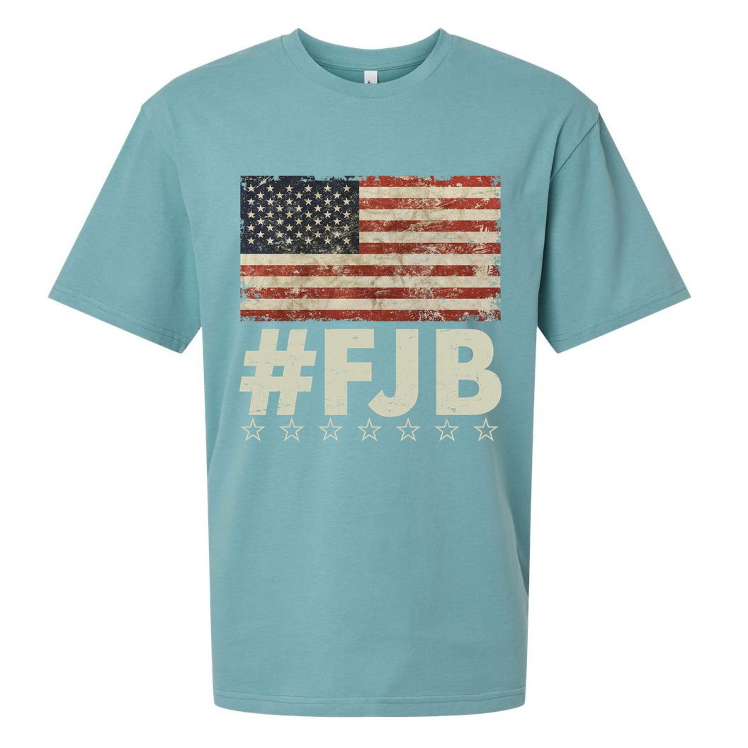 #FJB Distressed F Hoe Biden Sueded Cloud Jersey T-Shirt