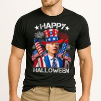 Funny Joe Biden Happy Halloween 4th Of July Firework Performance Shirt