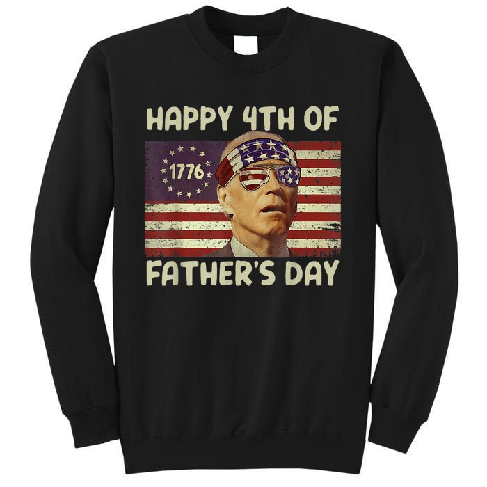 Funny Joe Biden Happy 4th Of Fathers Day Shirts 4th Of July Sweatshirt