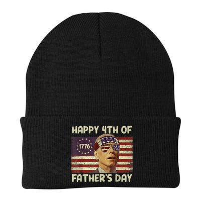 Funny Joe Biden Happy 4th Of Fathers Day Shirts 4th Of July Beanie
