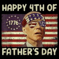 Funny Joe Biden Happy 4th Of Fathers Day Shirts 4th Of July 16 in Basic Backpack