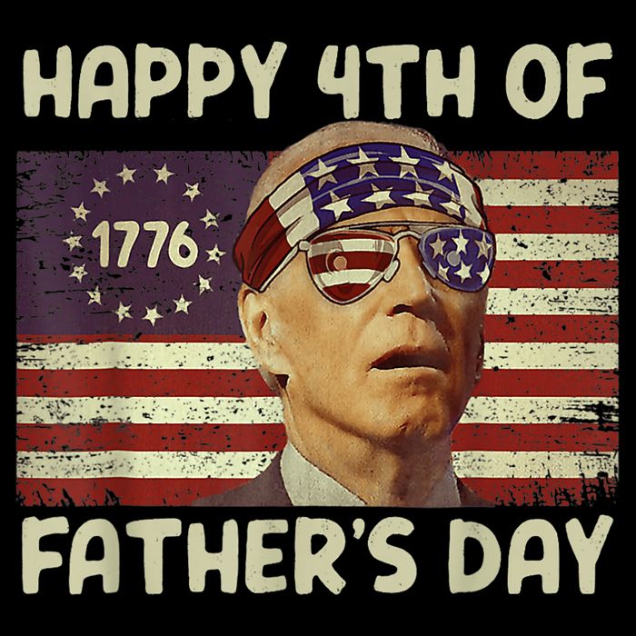 Funny Joe Biden Happy 4th Of Fathers Day Shirts 4th Of July 16 in Basic Backpack